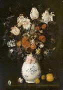 Judith leyster Flowers in a vase. Spain oil painting artist